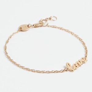 Jennifer Zeuner - Cursive LOVE Bracelet
